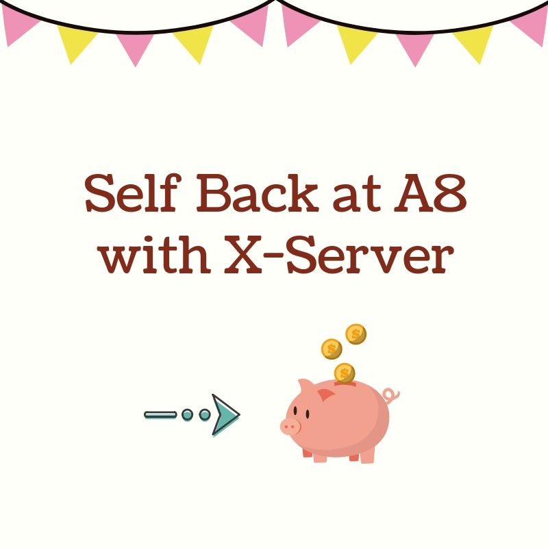 Self Back at A8 with X-Server