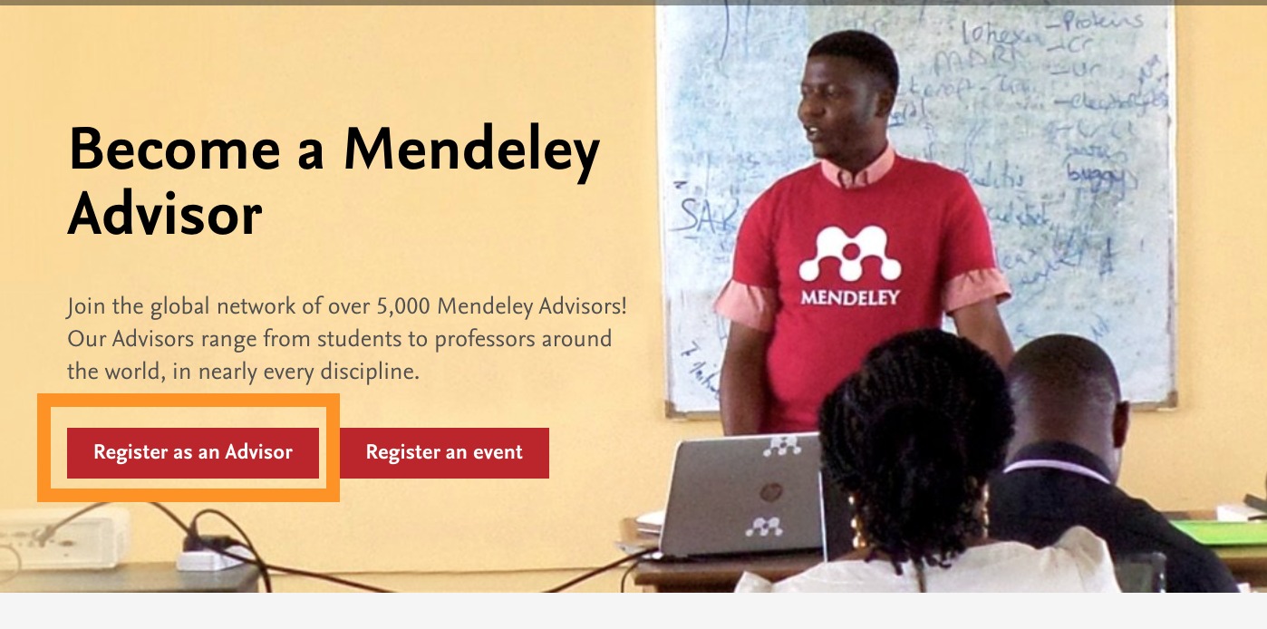 Mendeley Advisor