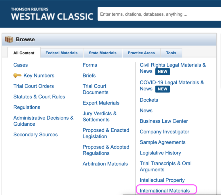 How To Look Up Court Cases In The U K And Singapore On Westlaw 