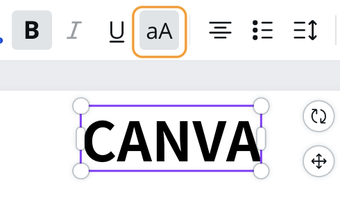Canvaで英語が全て大文字になる場合の対処方法 こじま税理士のビジテクブログ | Canvaで英語が全て大文字になる場合の対処方法