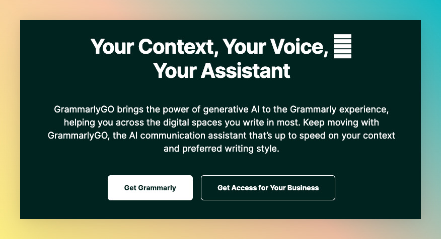 こじま税理士のビジテクブログ | GrammarlyGOとは？ Generative AIで文章作成補助